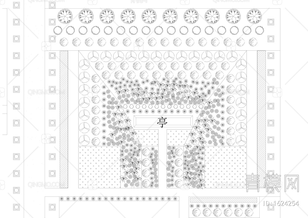 厂区园林规划平面图【ID:1624254】