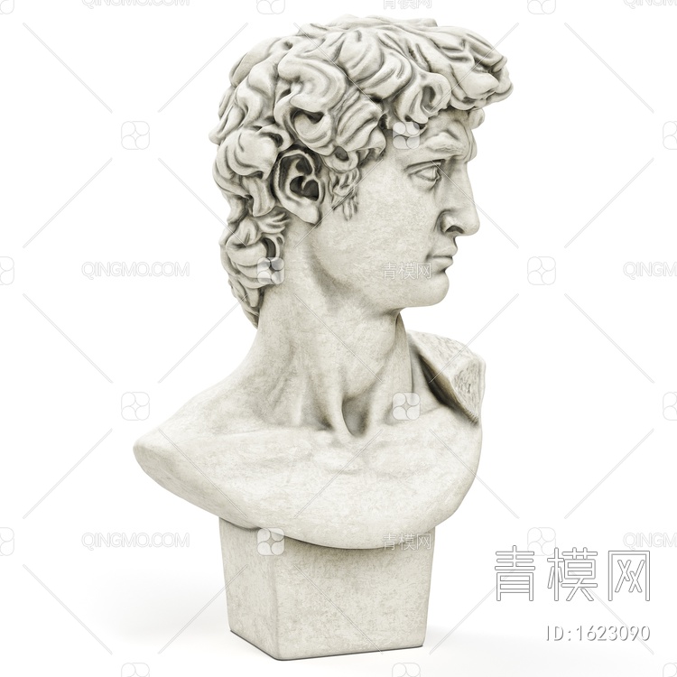 雕塑3D模型下载【ID:1623090】