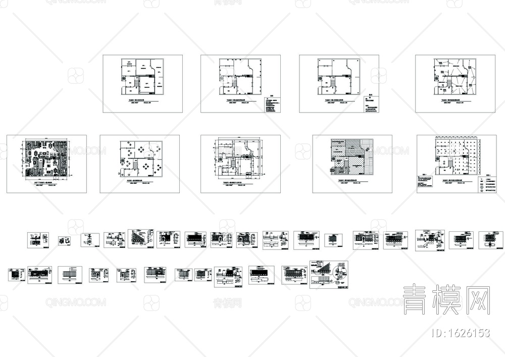 家具专卖店图纸【ID:1626153】