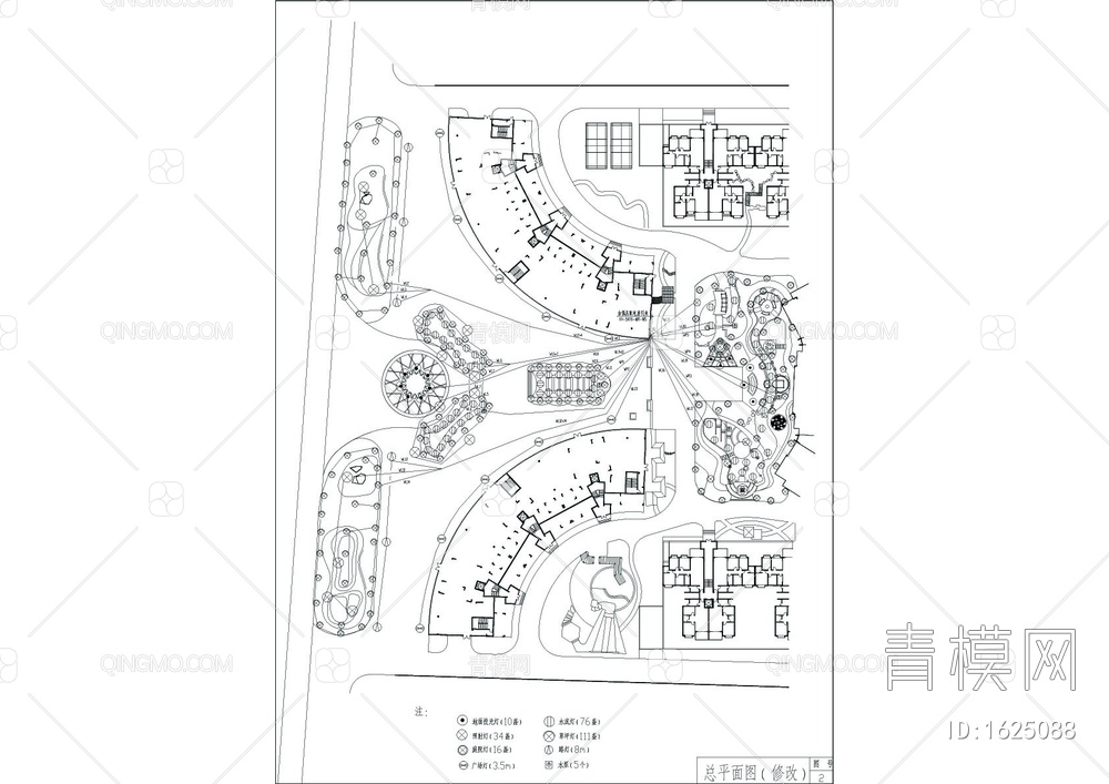 公园施工套图园林配电图【ID:1625088】
