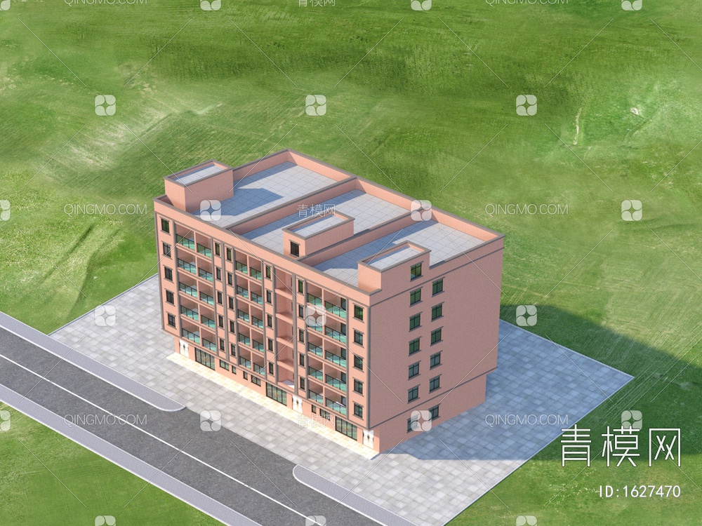 别墅 私宅 住宅3D模型下载【ID:1627470】