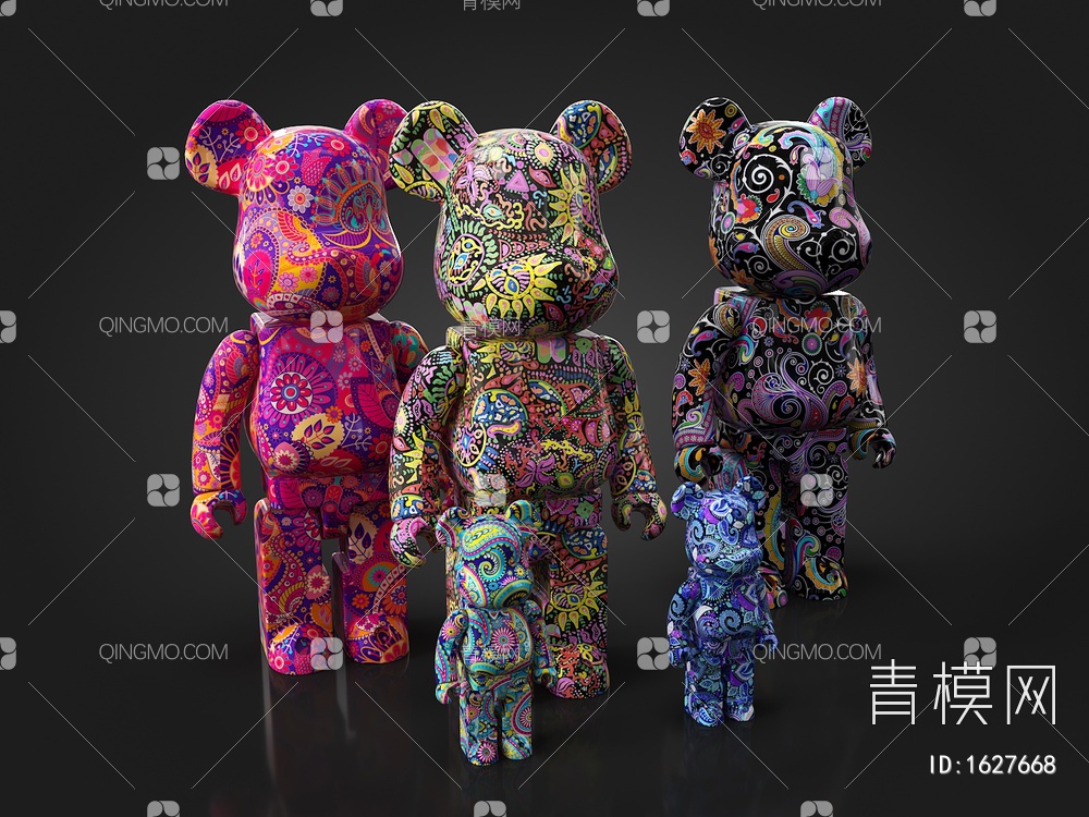 暴力熊3D模型下载【ID:1627668】
