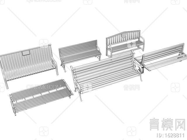 家具 户外椅子3D模型下载【ID:1628811】