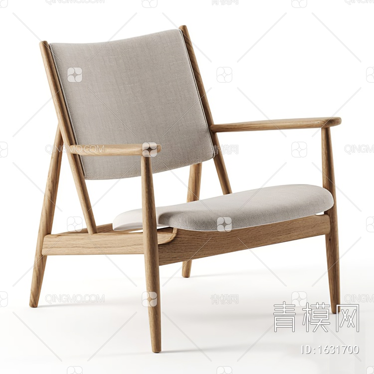 休闲椅3D模型下载【ID:1631700】