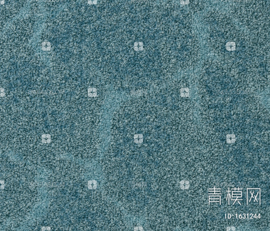 蓝色簇绒地毯贴图下载【ID:1631244】