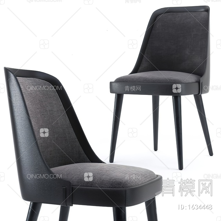 餐椅3D模型下载【ID:1634448】