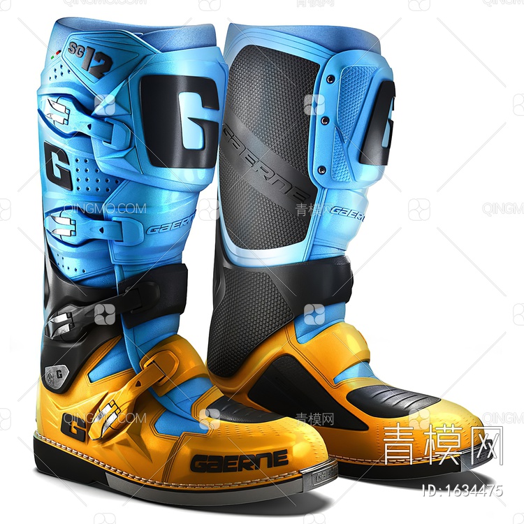 雪地靴3D模型下载【ID:1634475】