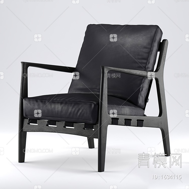 休闲椅3D模型下载【ID:1634115】