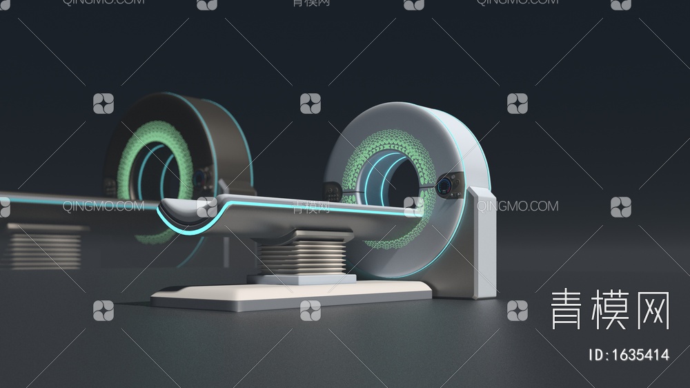 CT扫描仪3D模型下载【ID:1635414】