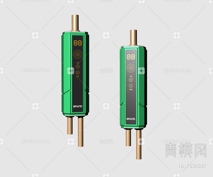五金件 热水管道控制器SU模型下载【ID:1634631】