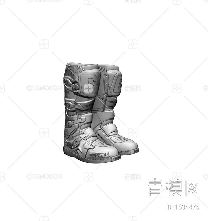 雪地靴3D模型下载【ID:1634475】