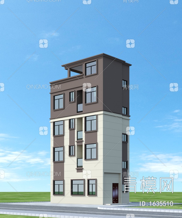 住宅3D模型下载【ID:1635510】