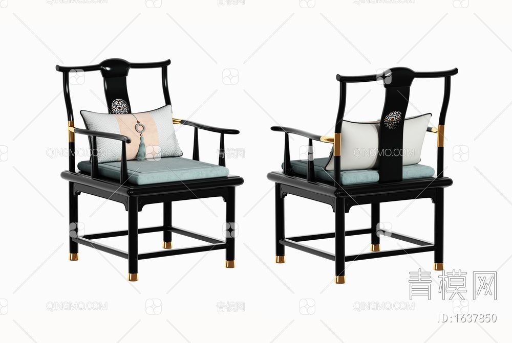 单椅3D模型下载【ID:1637850】