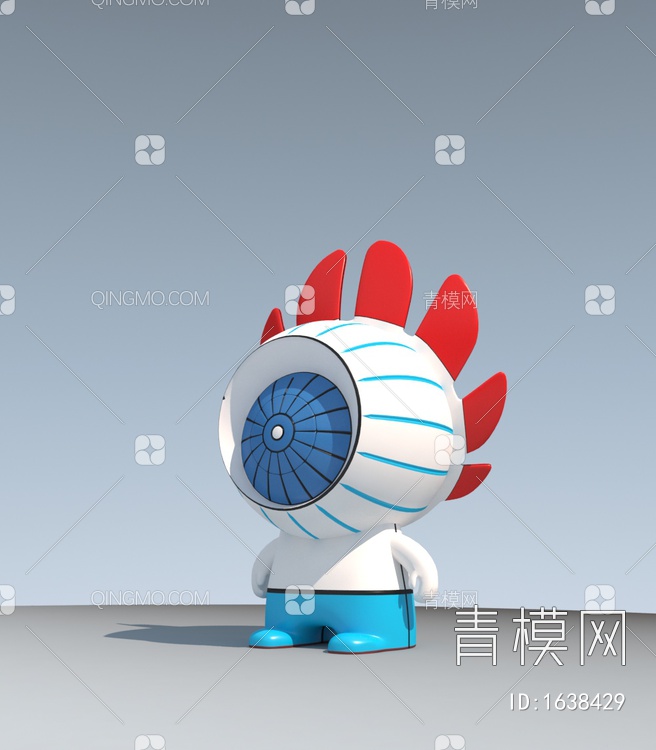 吉祥物玩具3D模型下载【ID:1638429】