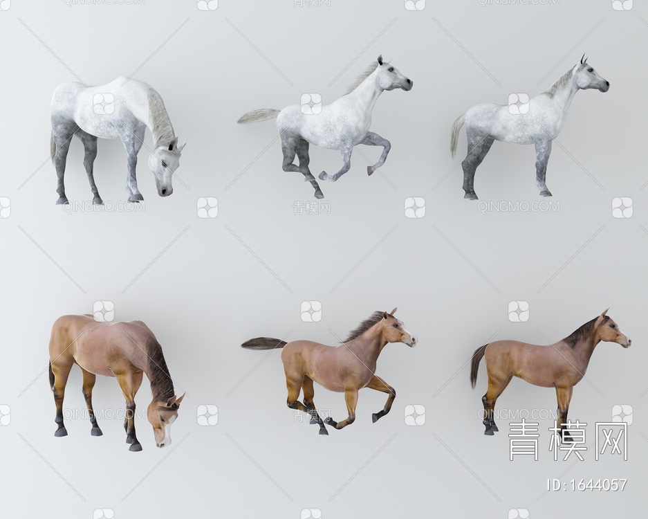动物3D模型下载【ID:1644057】