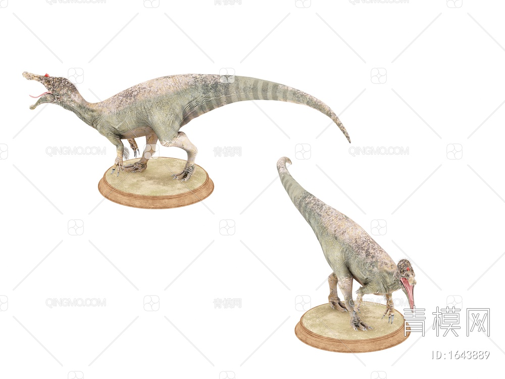 恐龙3D模型下载【ID:1643889】