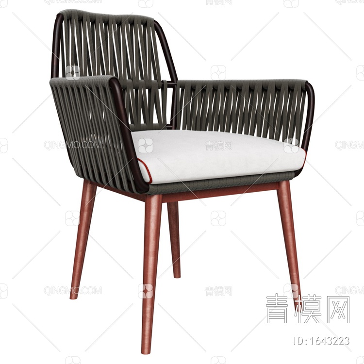 Art.OD休闲单椅3D模型下载【ID:1643223】
