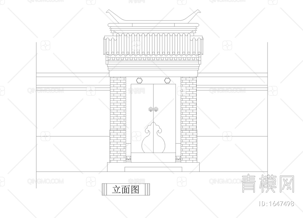中国古建构件示例【ID:1647498】