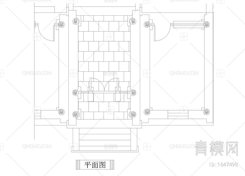 中国古建构件示例【ID:1647498】