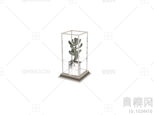 盆栽3D模型下载【ID:1634418】