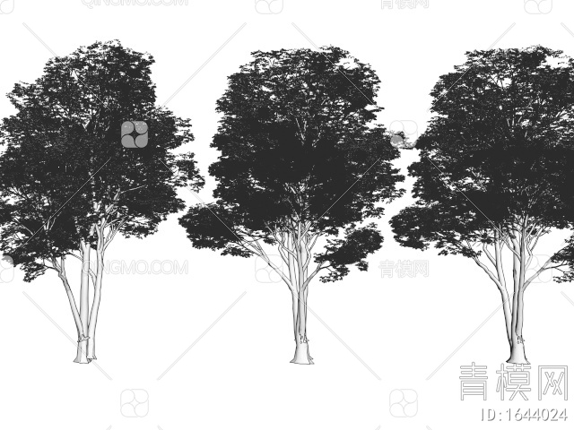 景观树3D模型下载【ID:1644024】