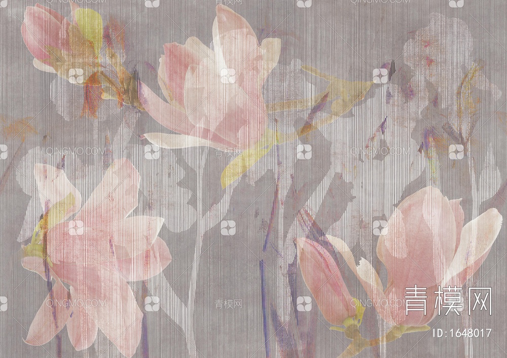 花卉壁纸贴图下载【ID:1648017】