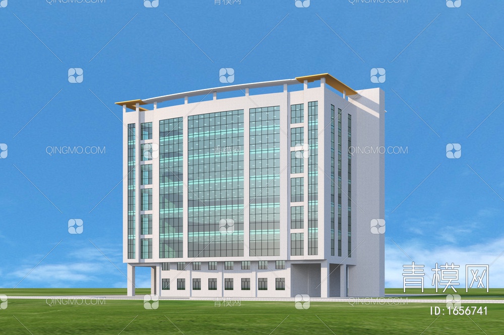 服务办公楼3D模型下载【ID:1656741】