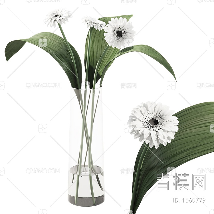 花卉3D模型下载【ID:1660779】
