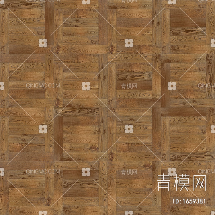 原木木地板方形拼接拼花贴图 贴图下载【ID:1659381】