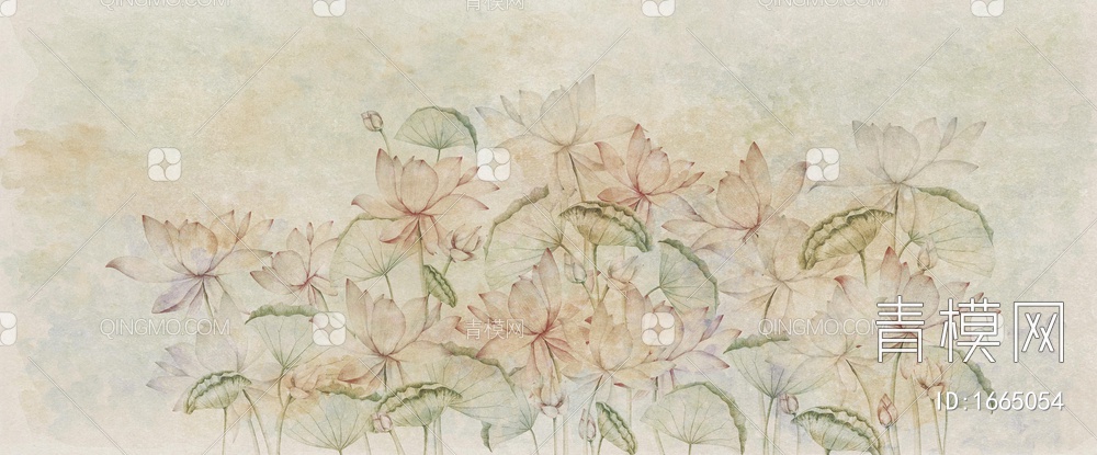 花卉壁纸贴图下载【ID:1665054】