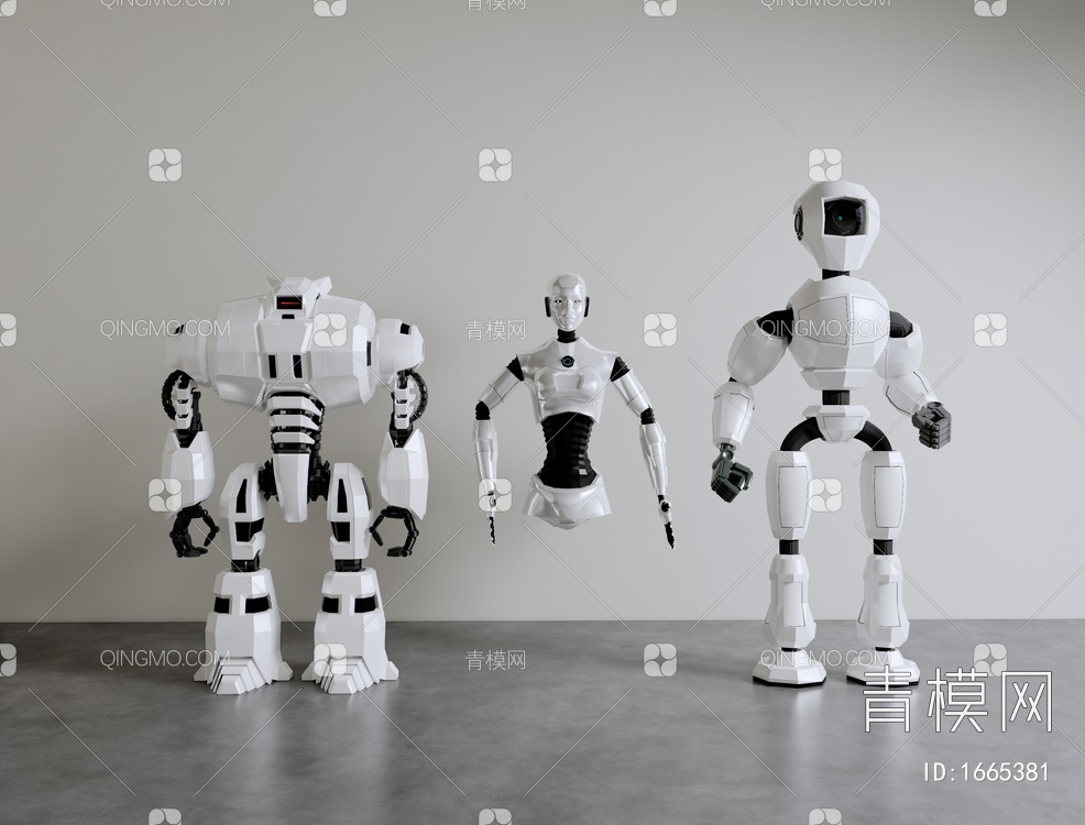 AI智能机器人SU模型下载【ID:1665381】