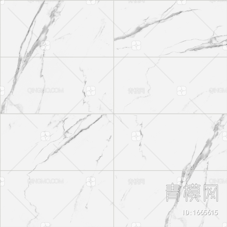 白色大理石瓷砖贴图 贴图下载【ID:1665615】