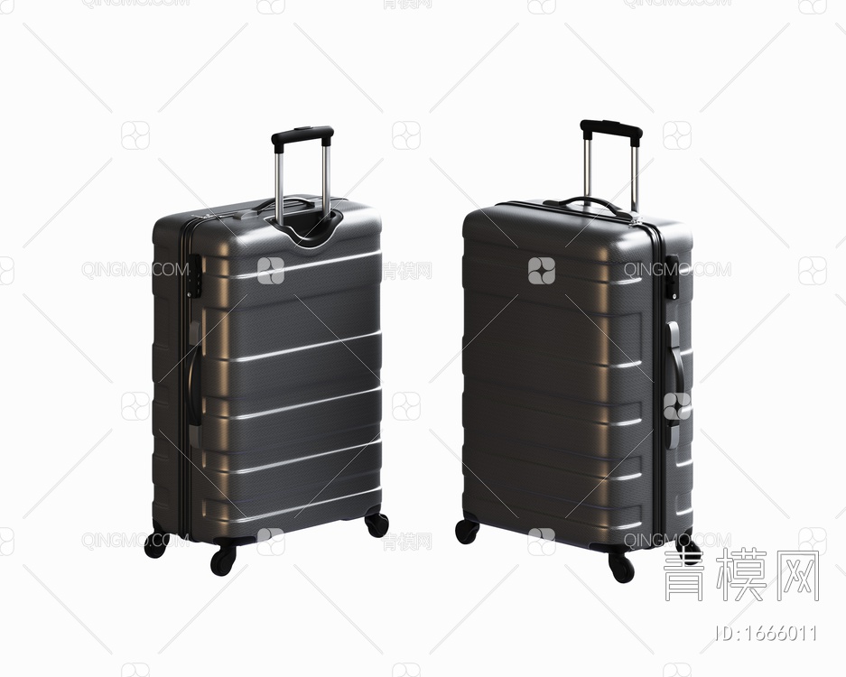 行李箱3D模型下载【ID:1666011】