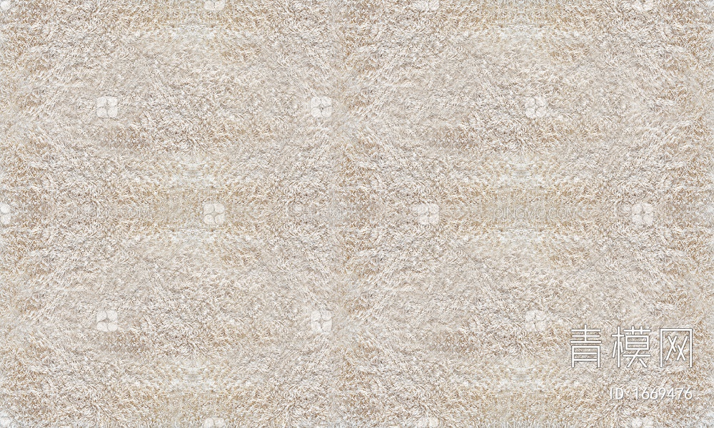 动物皮毛地毯材质贴图贴图下载【ID:1669476】