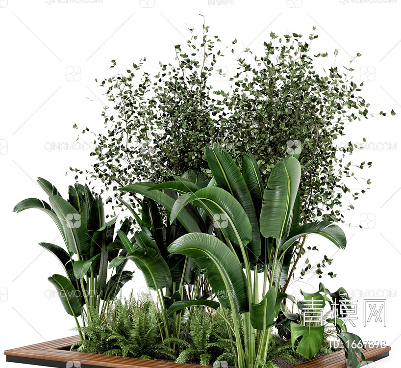 植物堆3D模型下载【ID:1667898】