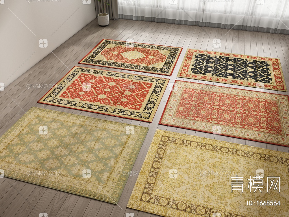 地毯3D模型下载【ID:1668564】