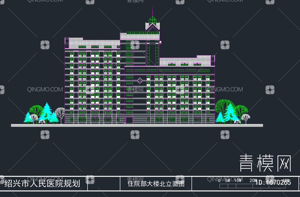 12套医院室内建筑规划设计附效果图【ID:1670265】