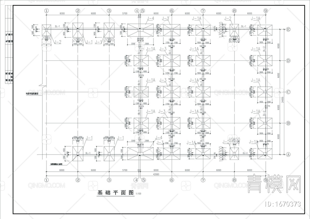 马自达4S店钢结构cad图【ID:1670373】