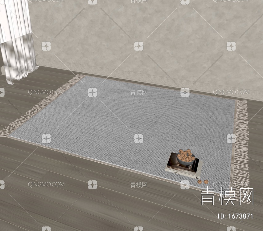 地毯SU模型下载【ID:1673871】
