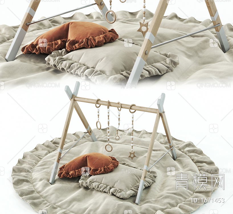 婴儿运动垫3D模型下载【ID:1671453】