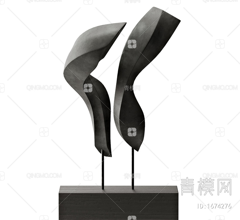 索菲伊丽莎白汤普森雕塑3D模型下载【ID:1674276】