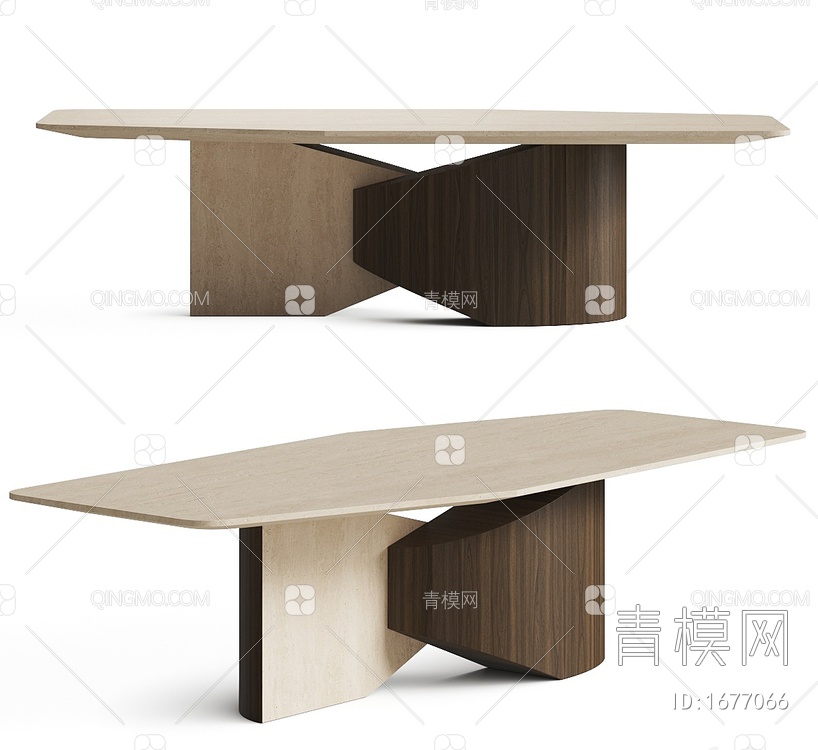 餐桌3D模型下载【ID:1677066】