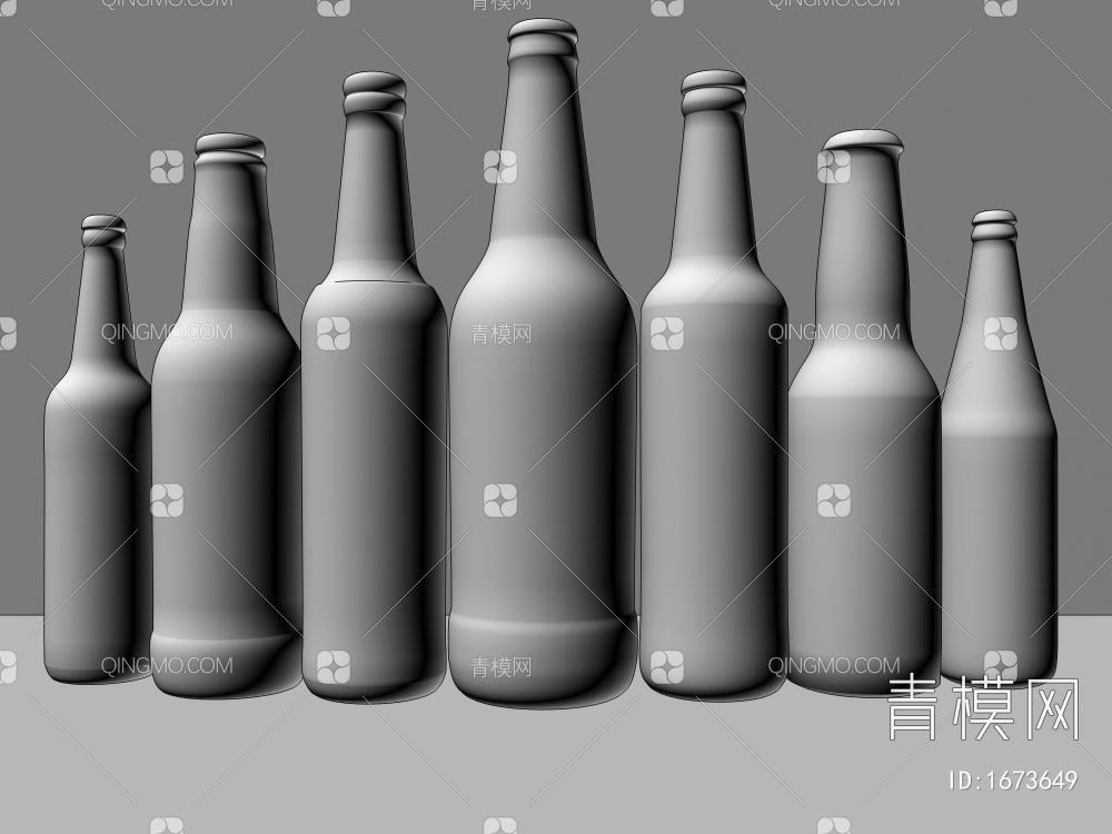 啤酒3D模型下载【ID:1673649】