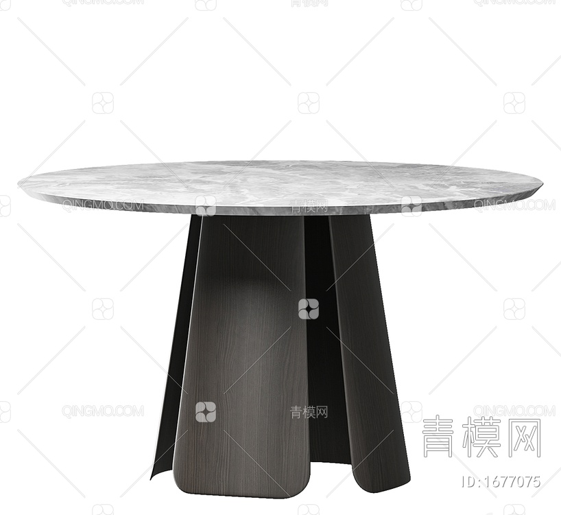 餐桌3D模型下载【ID:1677075】