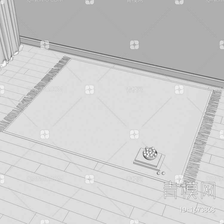 地毯3D模型下载【ID:1673868】