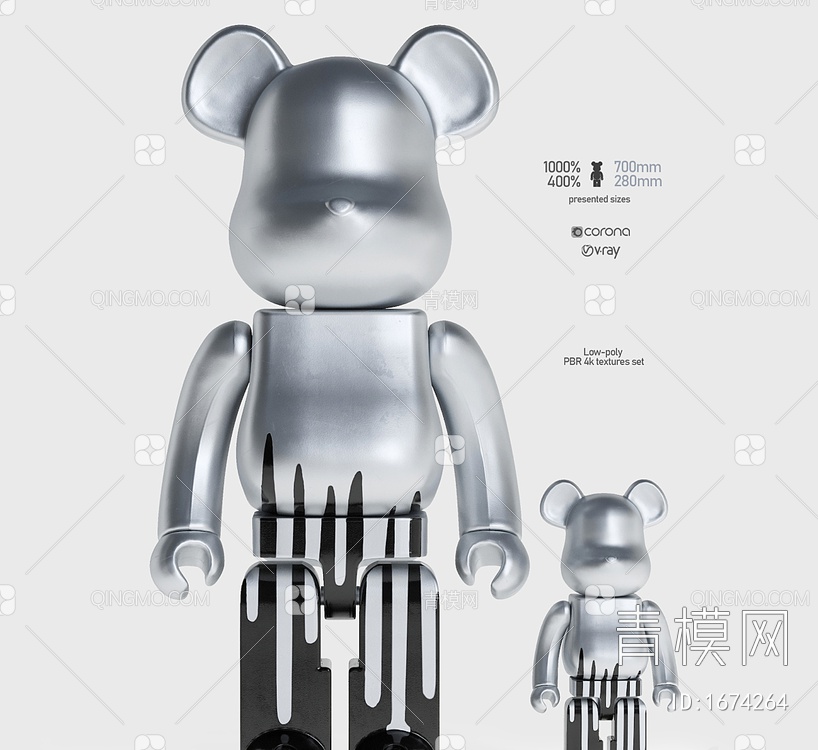 暴力熊3D模型下载【ID:1674264】