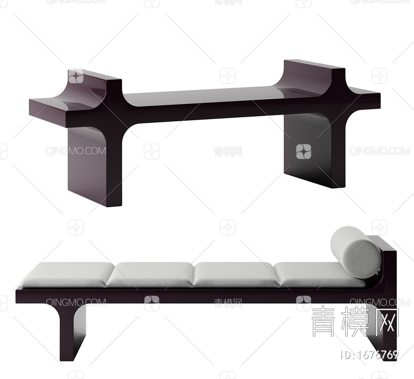 巴克斯特的长椅3D模型下载【ID:1676769】