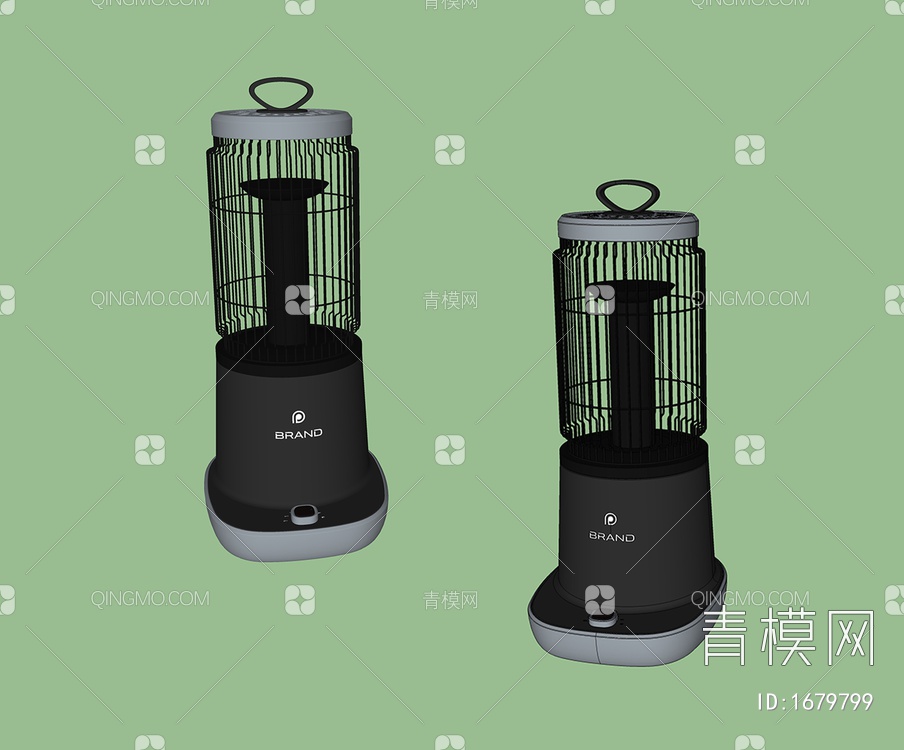生活家电 鸟笼取暖器SU模型下载【ID:1679799】