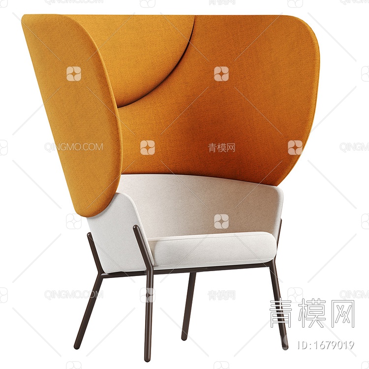 单椅3D模型下载【ID:1679019】