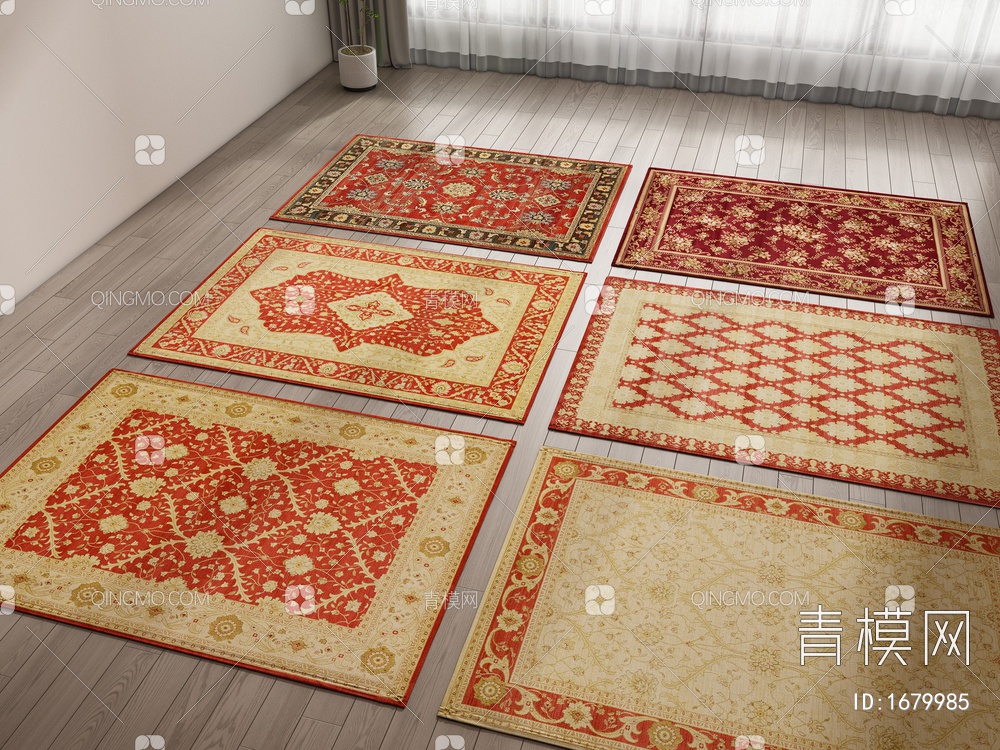 地毯3D模型下载【ID:1679985】